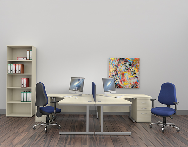 Ashford Metal Office Desking Range | allstorageproviders.ie |  1