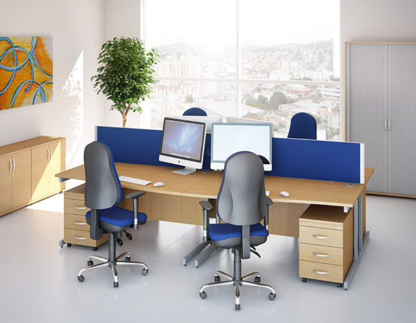 Ashford Metal Office Desking Range | allstorageproviders.ie |  1