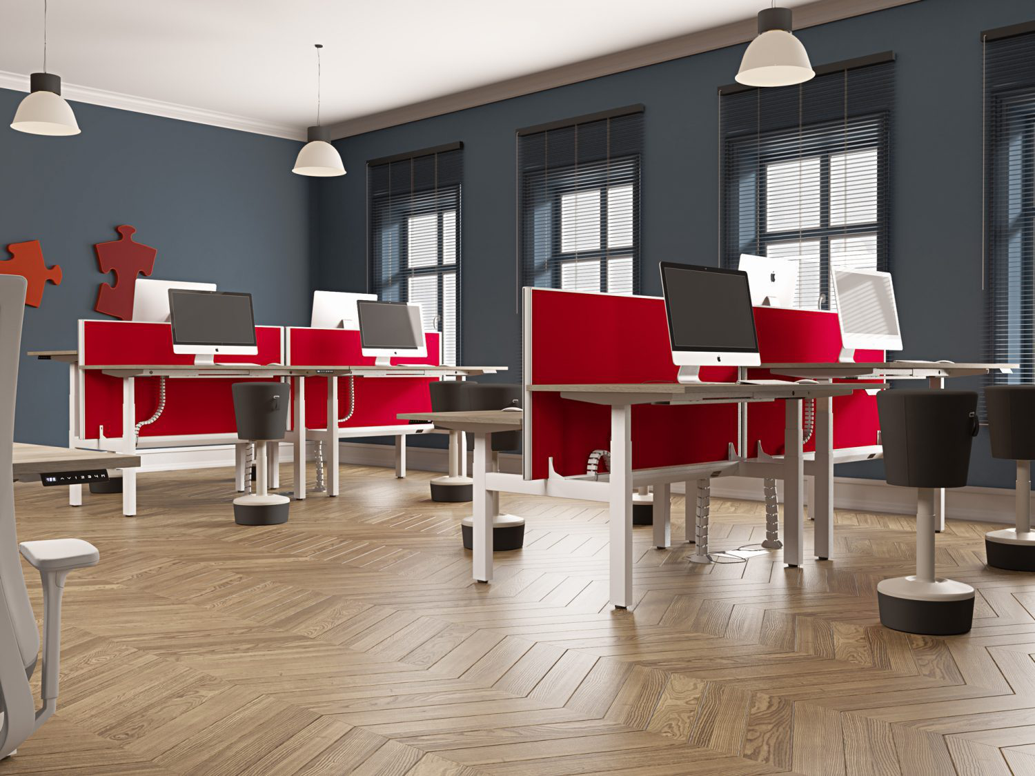 Leap Office Desking Range | allstorageproviders.ie |  1