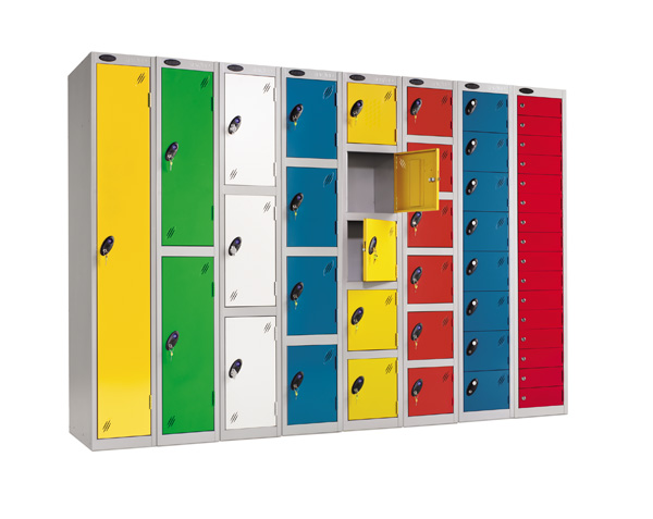 1 to 16 tier steel lockers