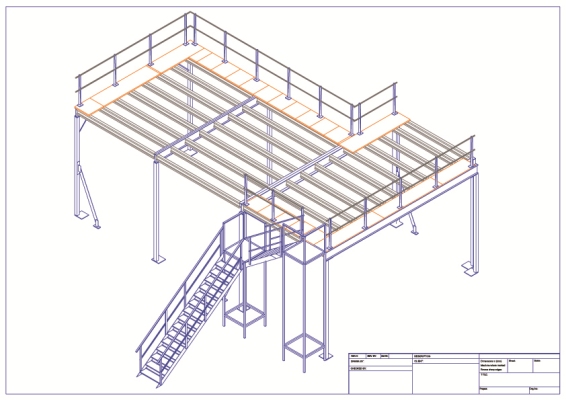 18m2 Warehouse Mezzanine Floor | allstorageproviders.ie |  1